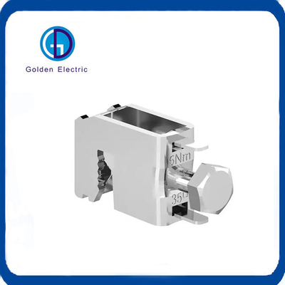4-35mm2 Cáp kết nối clip loại C thép không gỉ Busbar Clamps hệ thống dây clip 115A 10,5mm X 11mm
