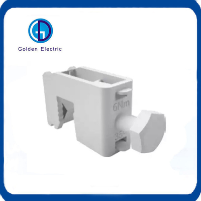 4-35mm2 Cáp kết nối clip loại C thép không gỉ Busbar Clamps hệ thống dây clip 115A 10,5mm X 11mm