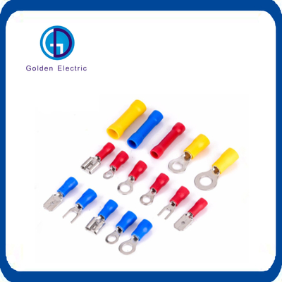 Harga yang bagus 415V Full Range Tin Plated Copper Insulated Terminal Connectors dengan Penerimaan OEM on line