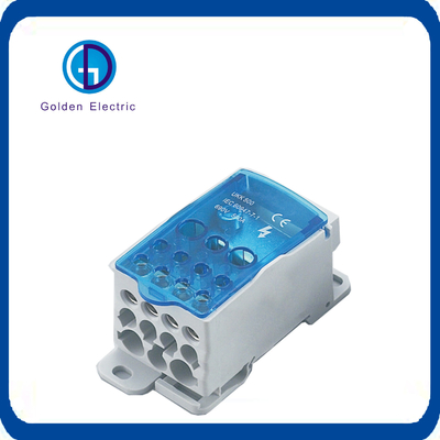ভালো দাম DIN রেল মাউন্ট টার্মিনাল ব্লক Ukk80 Ukk125 Ukk250 Ukk400 বিদ্যুৎ পরিবাহী জন্য অনলাইন