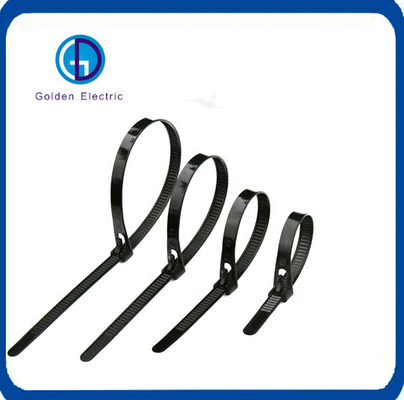 Giá tốt. Dây buộc cáp nhựa tái sử dụng với vật liệu nylon bền -40-85 độ C -40-185 độ F trực tuyến