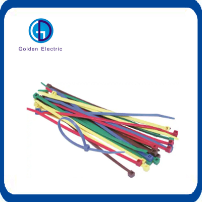 2.5*100mm Özel Boyutlu Plastik Çok Renkli Naylon Kablo Kravatları 1 Parça Min. Sipariş
