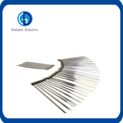 Harga yang bagus Customized Warna Stainless Steel Kabel Tie Self-Locking dengan tahan panas on line