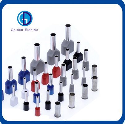 Harga yang bagus Te Series 7512 Pin Tembaga Entri Ganda Ferrules Bootlace Crimp Kawat Listrik Kembar on line