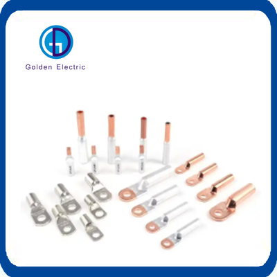 Buen precio S.C. Aluminio Cobre Soldadura Bimetálica Automotriz Anillo Redondo Batería Tubular Cable de cable de conexión de carga en línea