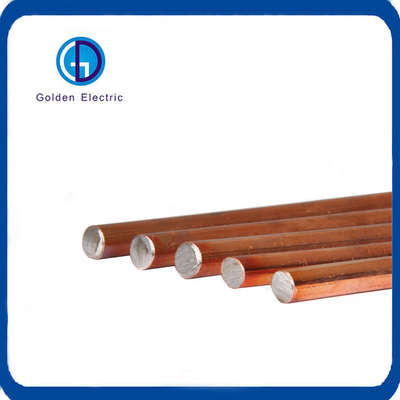 8-16mm Earthing Cable Conductor Copper Clad Steel Grounding Round Wire for Underground 8-16mm Earthing Cable Conductor 구리 접착 스틸 어워딩 라운드 와이어 지하용