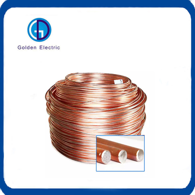 8-16mm Earthing Cable Conductor Copper Clad Steel Grounding Round Wire for Underground 8-16mm Earthing Cable Conductor 구리 접착 스틸 어워딩 라운드 와이어 지하용