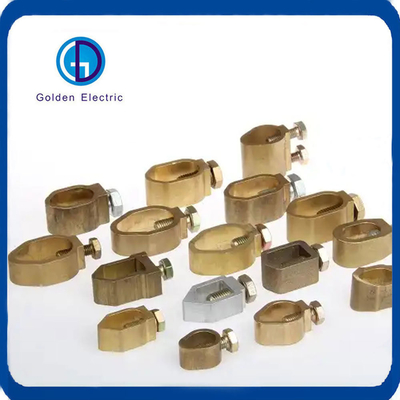 Earthing 시스템 직지 방식 Ground Rod Clamp ROHS 인증 3/4 "Fitting