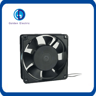 Kontrol paneli için yüksek basınçlı 120mm 120X120X38 AC Ekseli Fan 220V 240V Düşük gürültü 43/48dba