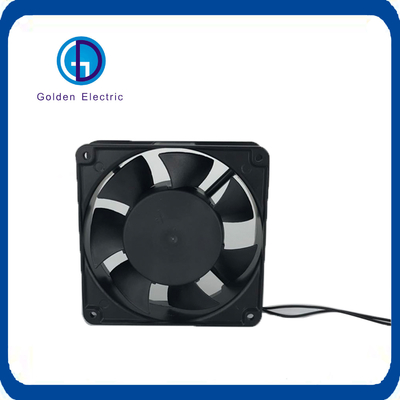 Kontrol paneli için yüksek basınçlı 120mm 120X120X38 AC Ekseli Fan 220V 240V Düşük gürültü 43/48dba