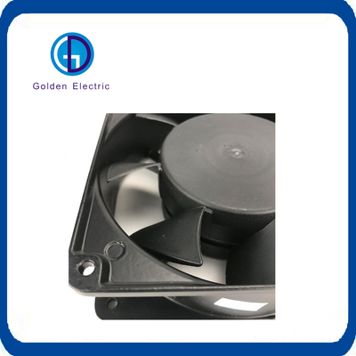 Kontrol paneli için yüksek basınçlı 120mm 120X120X38 AC Ekseli Fan 220V 240V Düşük gürültü 43/48dba