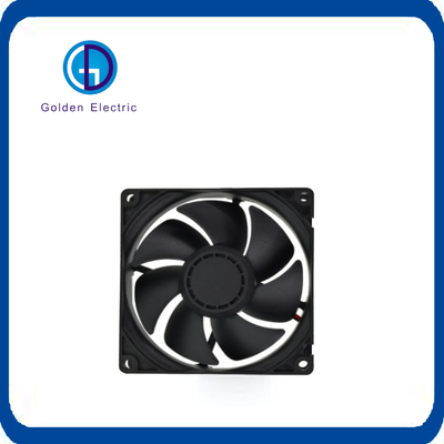 Düzenlenebilir Gürültü Seviyesi 92X92X25mm Soğutma Ekseli Havalandırma Soğutma için Egzoz Fanı
