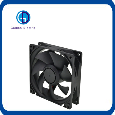Düzenlenebilir Gürültü Seviyesi 92X92X25mm Soğutma Ekseli Havalandırma Soğutma için Egzoz Fanı