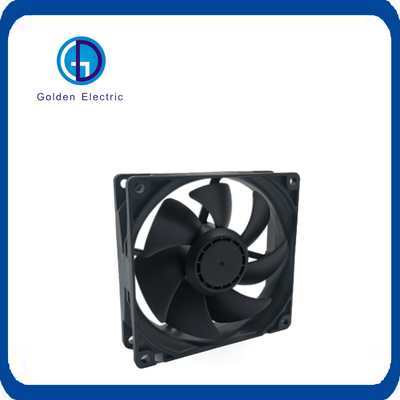 Düzenlenebilir Gürültü Seviyesi 92X92X25mm Soğutma Ekseli Havalandırma Soğutma için Egzoz Fanı