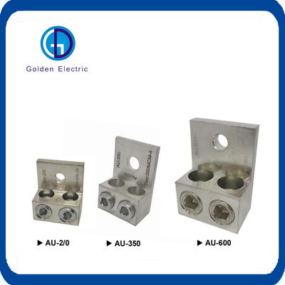 Harga yang bagus 12-24 AWG Double Conductor Single Hole Double Hole Aluminium Terminal Lugs Pengembalian 30 Hari on line