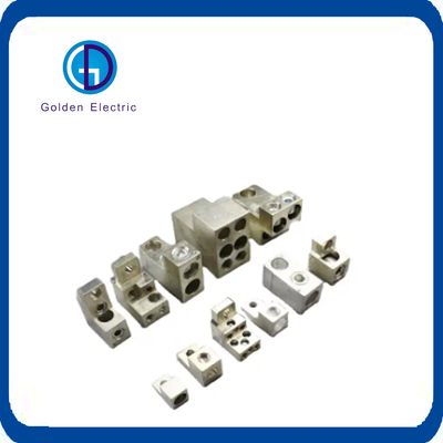 Harga yang bagus Cold Pressing Square Aluminium Terminal Lugs Untuk Aksesoris Kabinet Transmisi on line
