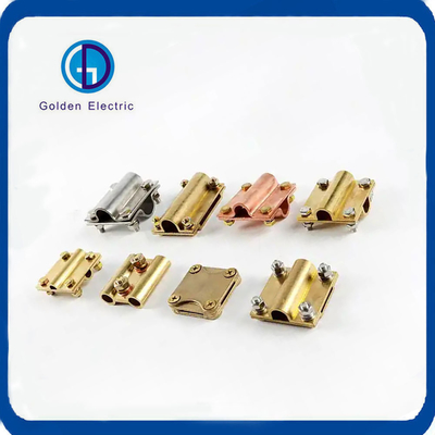 Harga yang bagus 95mm2 Kuningan Tape Clamp Korosi Resistant Untuk Perlindungan Keamanan on line