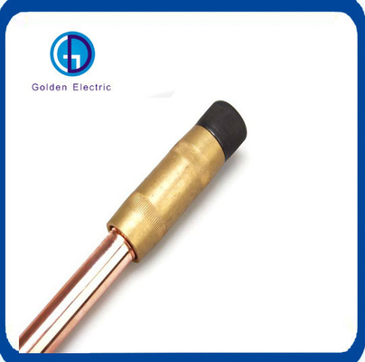 تکنیک جوش 25-75mm2 میله خاک کش قابل حمل با کلیمپ زمین و سیم زمین