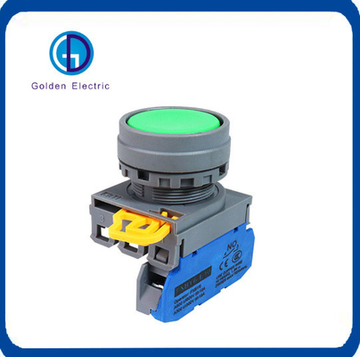 22mm IP65 10A 1 acil durma düğmesi yok Yeşil Plastik Fxby6 Kendini kurtarma