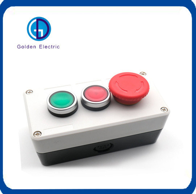 Harga yang bagus Yueqing Bx3 Plastik Push Button Switch Box 22mm Untuk Mesin Emergency Stop on line