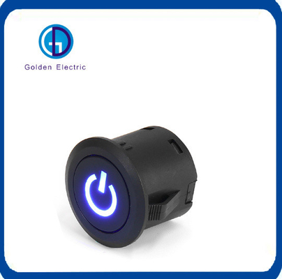 22 mm çaplı LED Otomatik Kilitleme Güçlü Düğme Kapatma Değiştiricisi Kendini Kilitleyici Tipi